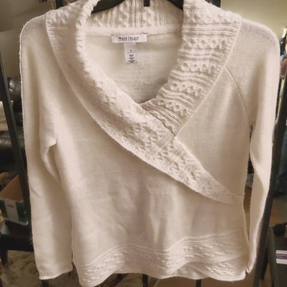 Never worn White Sweater